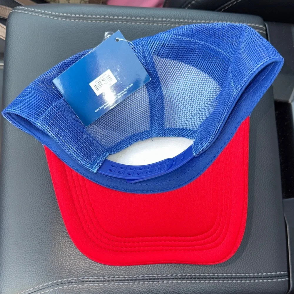 Oh My Stars Trucker Hat - Red, White & Blue❤️🤍💙